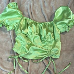 shein cinched short sleeve